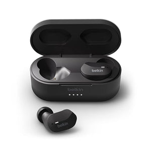 Open Box, Unused Belkin Soundform Bluetooth Truly Wireless in Ear Earbuds with Mic Black