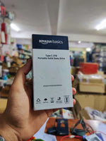 गैलरी व्यूवर में इमेज लोड करें, Open Box Unused Amazon Basics Portable SSD 2 TB Speed up to 2000 MB/s USB-C USB 3.2 Gen 2x2 External SSD with Protective Case Shockproof
