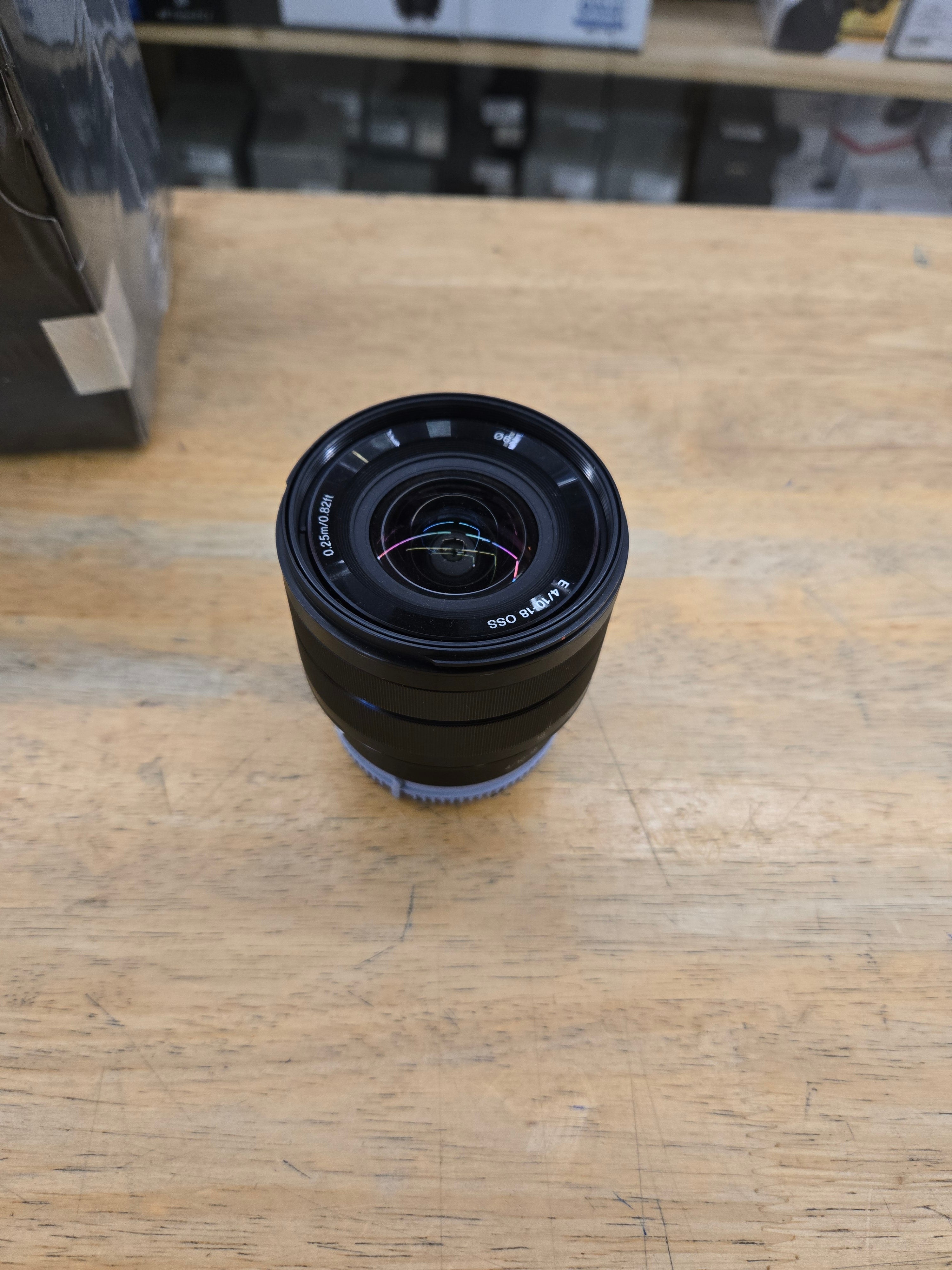 Used Sony SEL1018 10-18mm Wide-Angle Zoom Lens Black