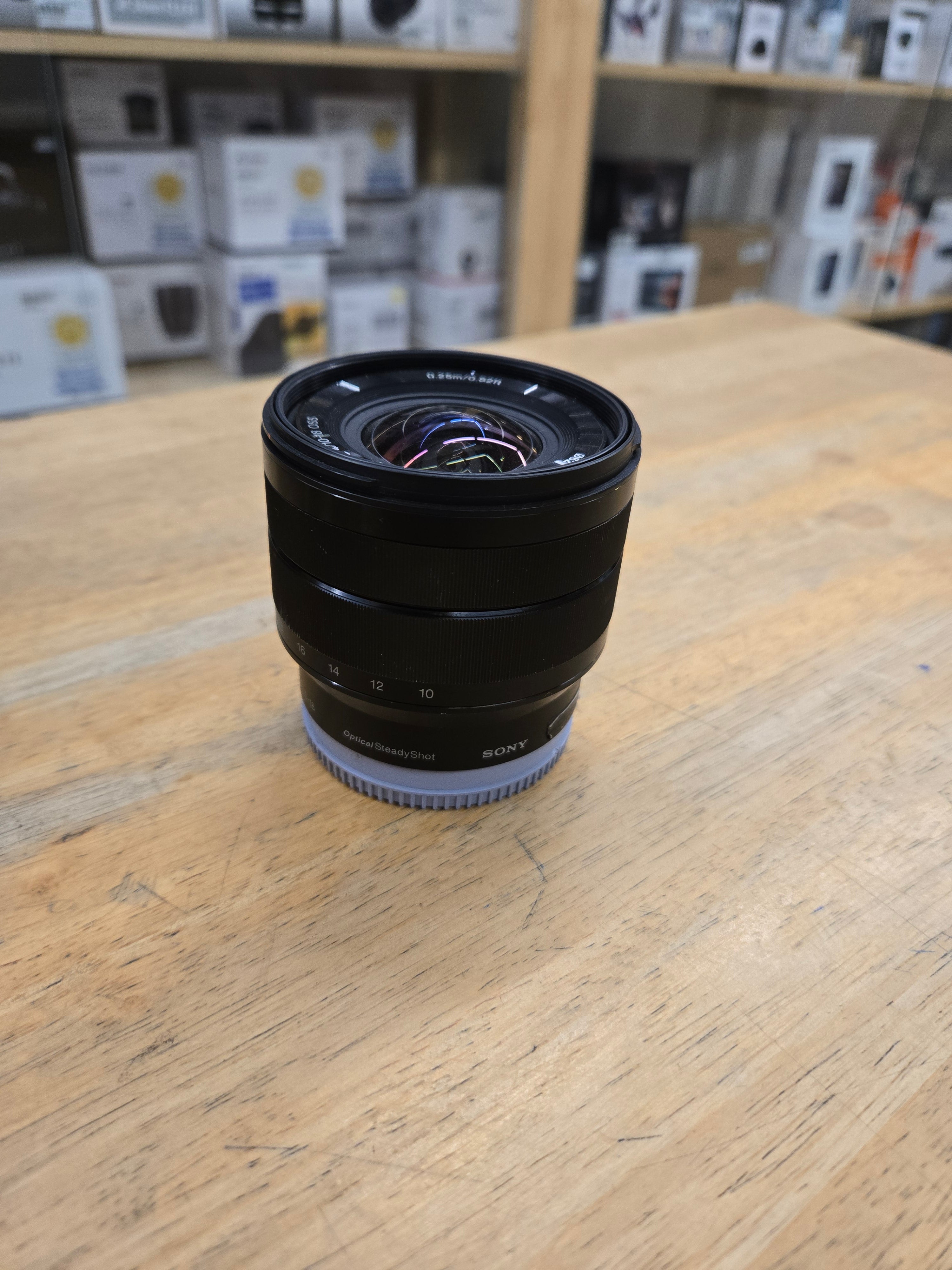 Used Sony SEL1018 10-18mm Wide-Angle Zoom Lens Black