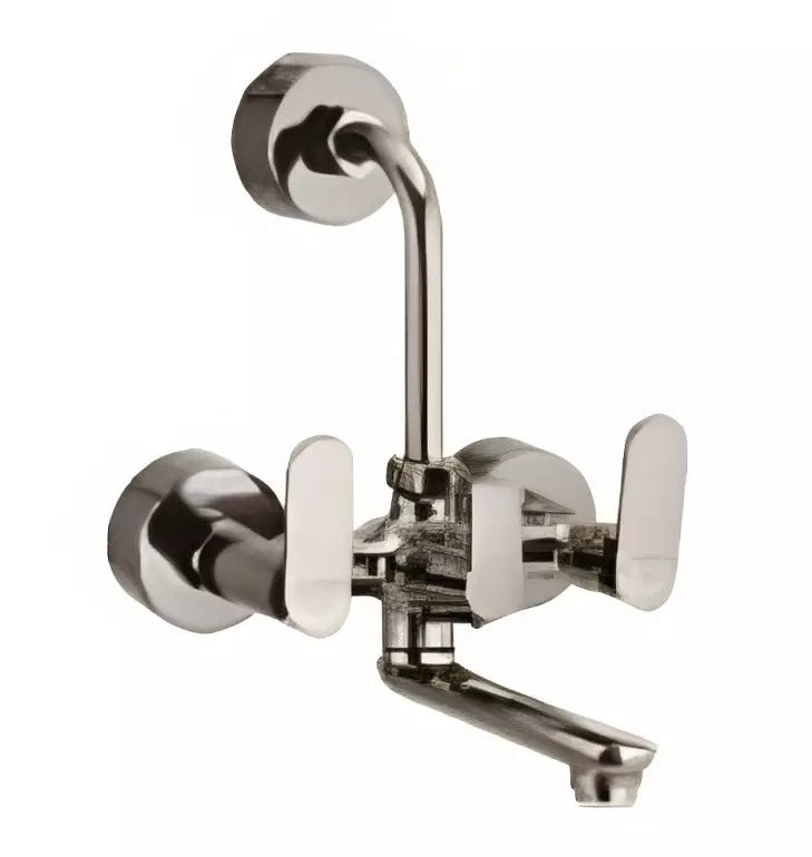 Cera Brooklyn Multi Lever Wall Mount Wall Mixer for Overhead Shower Graphite Grey F1018401GG