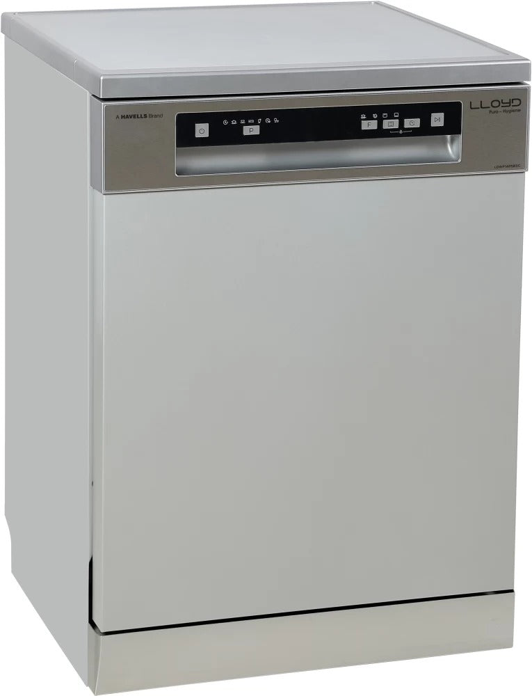 Open Box, Unused Lloyd LDWF14PSB1IC Free Standing 14 Place Settings Intensive Kadhai Cleaning No Pre-rinse Required Dishwasher