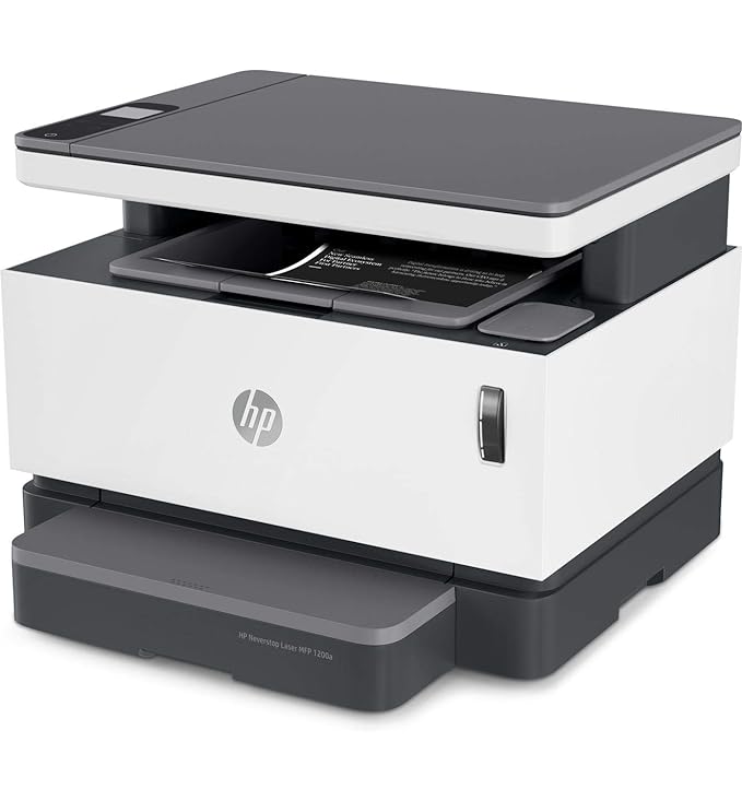 Open Box Unused HP Neverstop 1200a Laser Printer, Print, Copy, Scan, Mess Free Reloading
