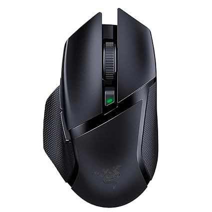 Open Box, Unused Razer Basilisk X Hyperspeed Wireless Gaming Mouse: Bluetooth & Hyperspeed Wireless Compatible 16K DPI Optical Sensor  6 Programmable Buttons 450 Hr Battery