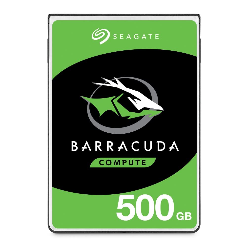 Open Box Unused Seagate Barracuda 500GB Internal Hard Drive HDD 2.5 Inches(6.35cm) SATA 6 Gb/s 5400 RPM 128MB Cache for PC Laptop ST500LM030