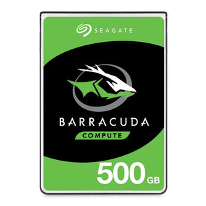 Open Box Unused Seagate Barracuda 500GB Internal Hard Drive HDD 2.5 Inches(6.35cm) SATA 6 Gb/s 5400 RPM 128MB Cache for PC Laptop ST500LM030