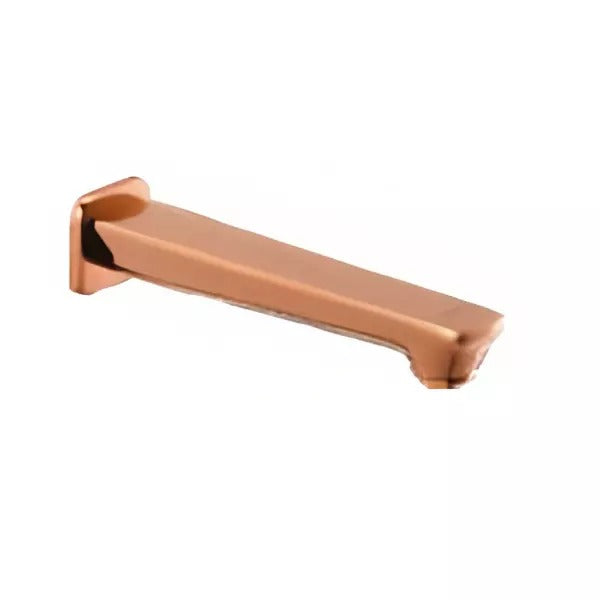 Cera Ruby Single Lever Wall Mount Bath Tub Spout with Wall Flange Rose Gold F1005661RG