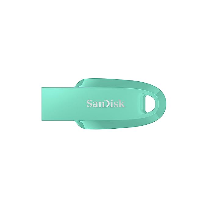 खुला बॉक्स, अप्रयुक्त सैनडिस्क अल्ट्रा कर्व USB 3.2 32GB 100MB/s R हरा
