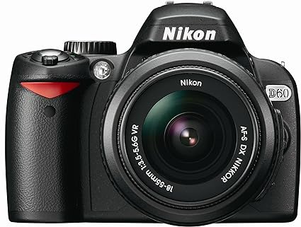 Used Nikon D60 DSLR Camera with 18-55mm f/3.5-5.6G Auto Focus-S Nikkor