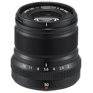 Fujifilm Fujinon XF 50mm F2 R WR Prime Lens Black