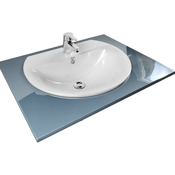 American Standard Concept Round 550mm Countertop Wash Basin 2 CL0452I-6DAWDLT