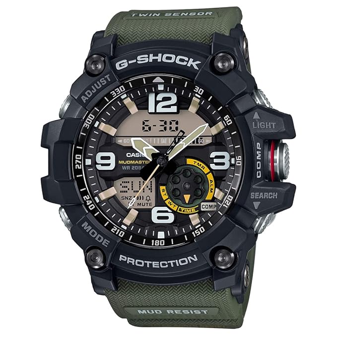 Casio G-Shock Analog-Digital Black Dial Men's Watch G662  GG-1000-1A3DR