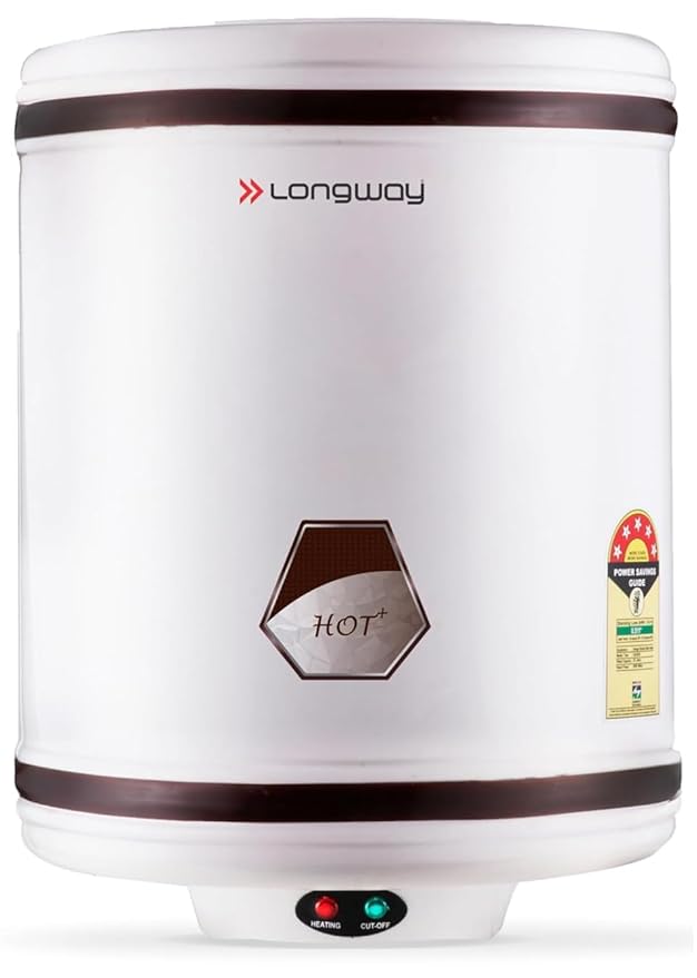 Open Box, Unused Longway Hotplus 10 Ltr 5 Star Rated Automatic Instant Water Heater for Home