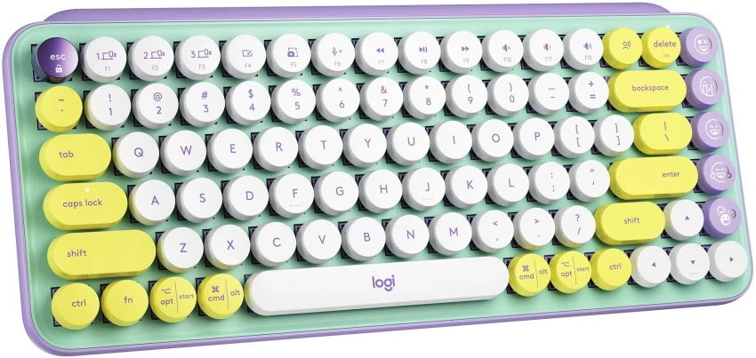 Open Box, Unused Logitech POP Keys Mechanical Bluetooth Multi-device Keyboard Daydream