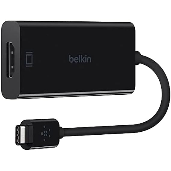 Open Box Unused Belkin USB-C to HDMI Adapter + Charge Supports 4K UHD Video