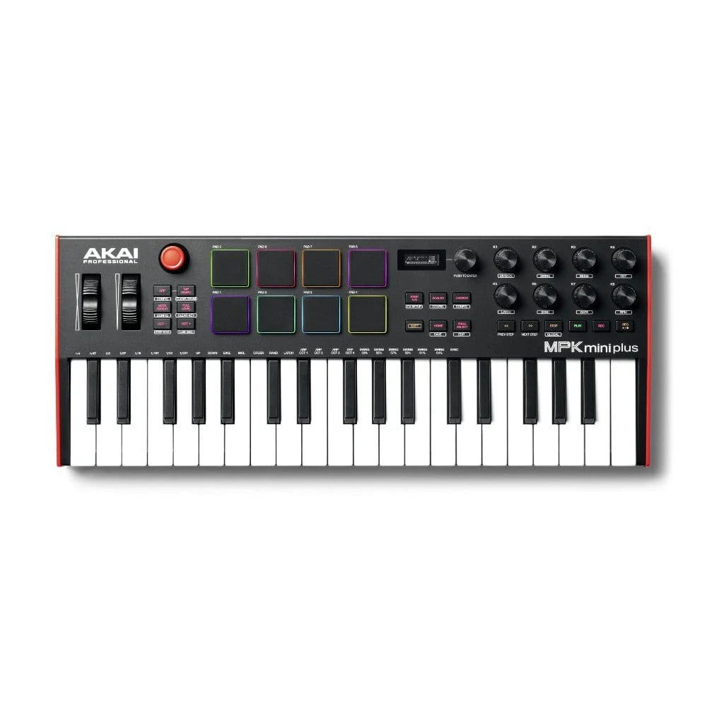 Akai MPK Mini Plus 37-Key Compact Midi Keyboard Controller with MPC Beats Software Pack