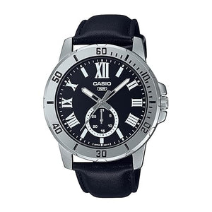 Casio Enticer Men Analog Black Dial Watch A2072 MTP-VD200L-1BUDF