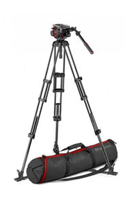 Manfrotto MVK504TWINGC 504 Video Head W/cf Twin Leg Tripod GS 100/75mm