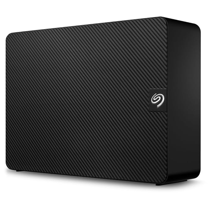 Open Box Unused Seagate Expansion 10TB Desktop External HDD USB 3.0 for Windows and Mac with 3 yr Data Recovery Services, Portable Hard Drive STKP10000400