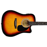 Load image into Gallery viewer, Fender Squier SA-105CE Cutaway Electro Acoustic Guitar
