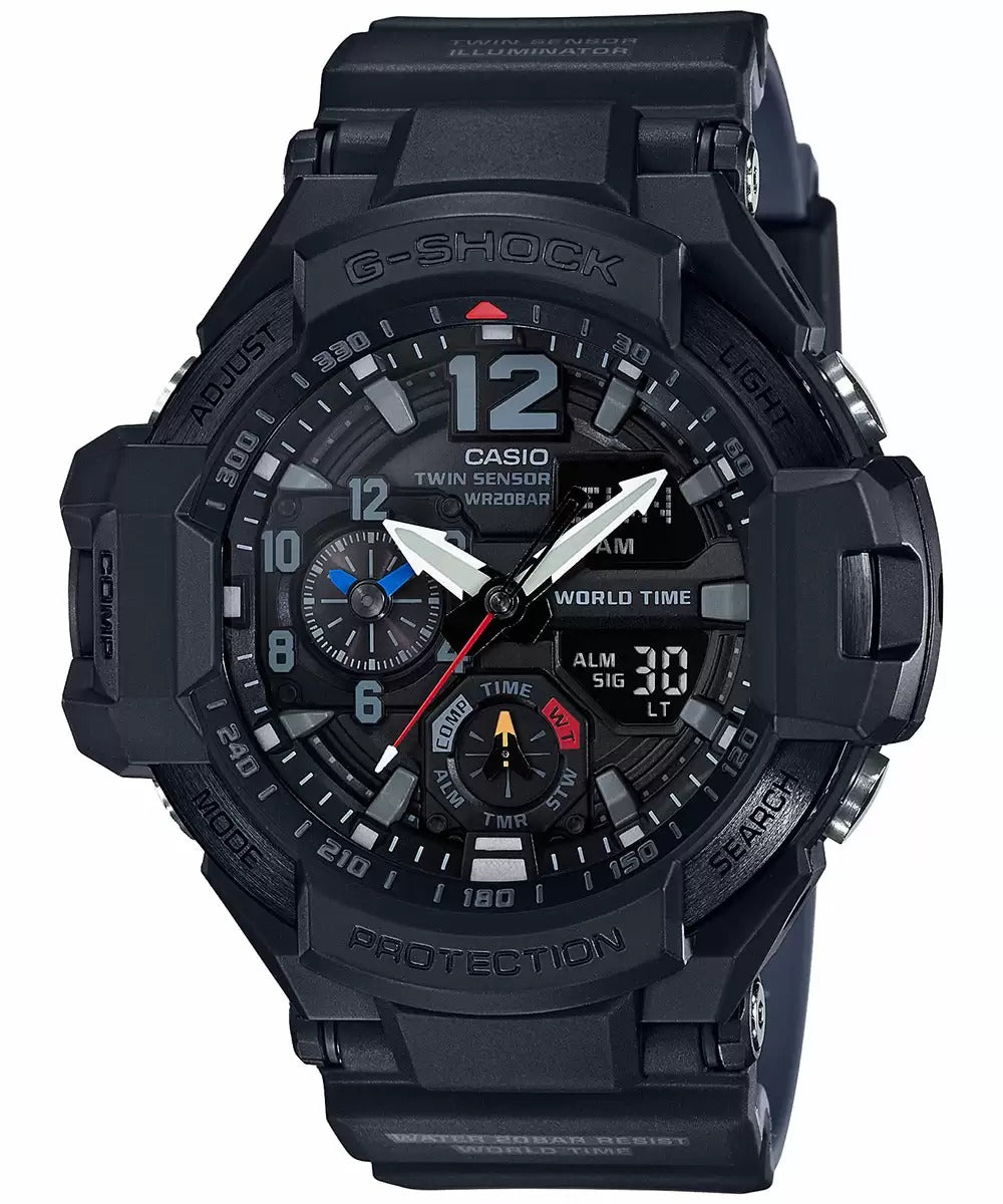 Casio G-Shock Analog-Digital Black Dial Men's Watch G815 GA-1100-1A1DR