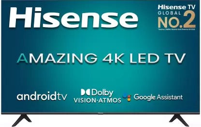 ओपन बॉक्स अप्रयुक्त Hisense A71F 139 सेमी (55 इंच) अल्ट्रा एचडी (4K) एलईडी स्मार्ट एंड्रॉइड टीवी