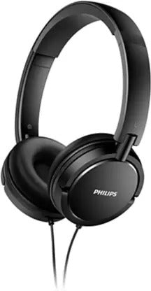 Open Box Unused Philips SHL5000/00 Wired without Mic Headset  Black, On the Ear Pack of 2