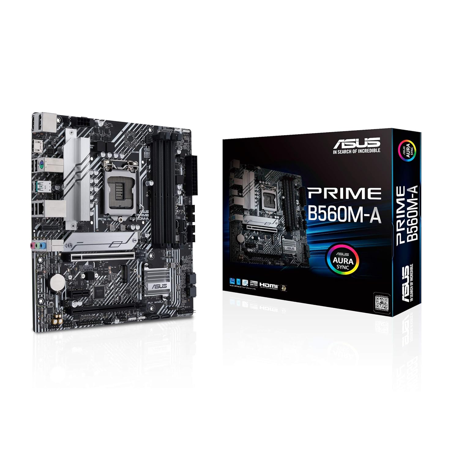 Open Box, Unused ASUS TUF Gaming B560M-Plus Wi-Fi LGA 1200Socket Micro-ATX Intel B560 Chipset DDR4 Motherboard