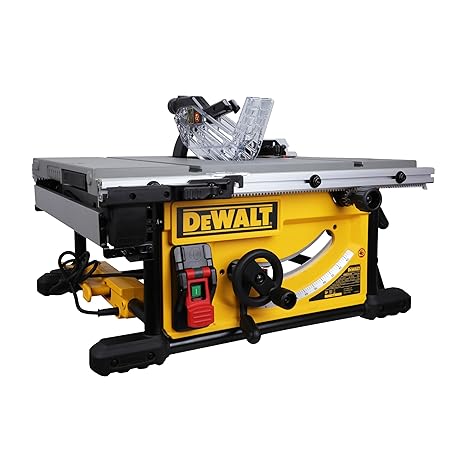 Open Box Unused Dewalt  DWE7492-IN 2000W 254mm 4800 RPM Portable Table Saw
