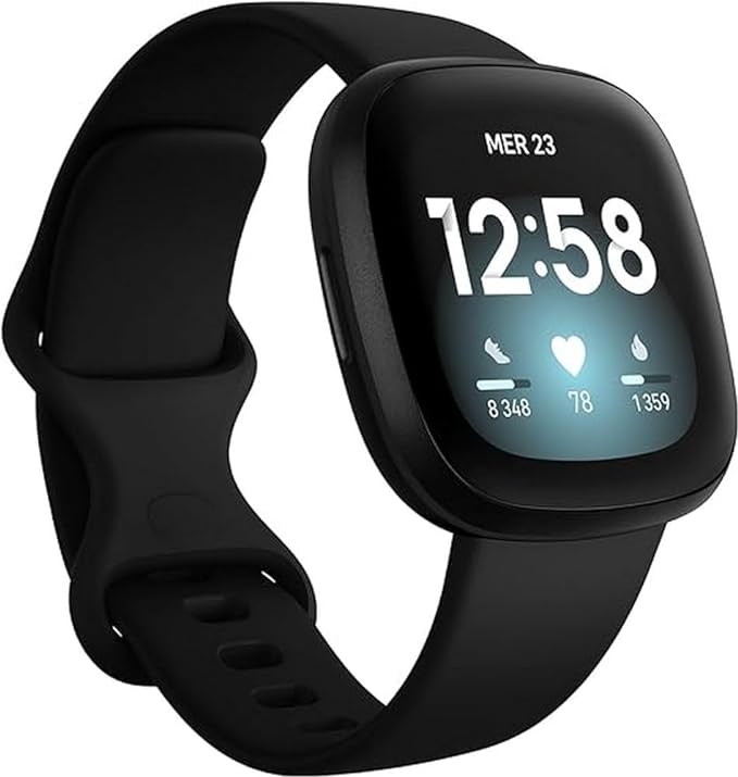 Open Box, Unused Fitbit Versa 3 Health & Fitness Smartwatch with GPS, 24/7 Heart Rate