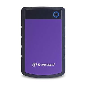 Open Box Unused Transcend StoreJet 1TB External HDD USB 3.1 Gen1 Excellent anti-shock protection One touch auto backup 2.5" HDD 3 Yrs. Warranty Purple TS1TSJ25H3P