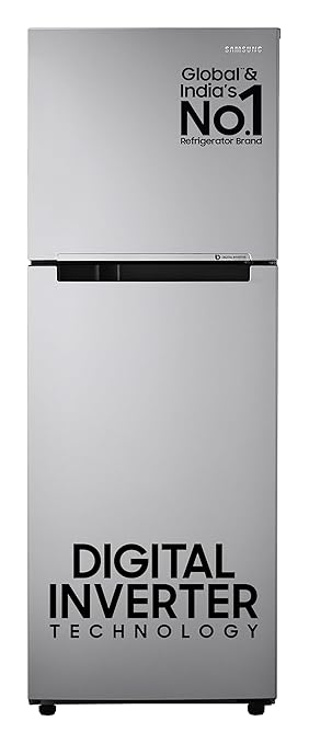 Open Box, Unused Samsung 236 L, 2 Star, Digital Inverter, Frost Free Double Door Refrigerator RT28C3032GS/HL, Gray Silver, 2024 Model