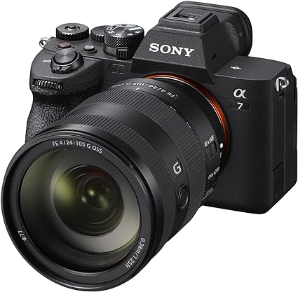 Used Sony a7 IV Full Frame Mirrorless Camera Body with FE 24-105mm F4 G OSS Zoom Lens ILCE-7M4/B