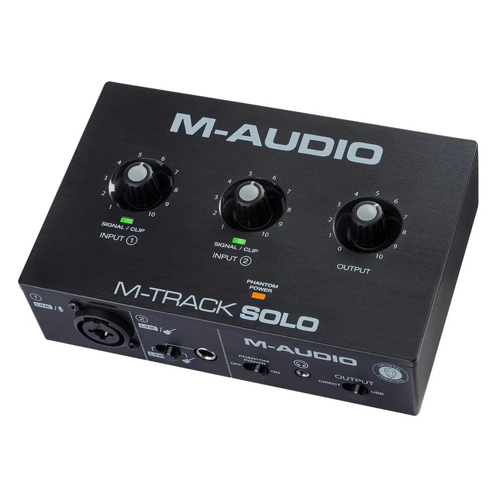 M-Audio M-Track Solo 2-Channel USB Audio Interface