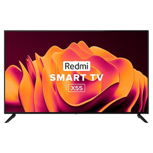 Open Box Unused Redmi 139 cm (55 inches) 4K Ultra HD Android Smart LED TV X55 L55M6-RA Black