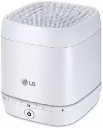 Open Box Unused LG NP1540W 2.8 W Portable Bluetooth Speaker White