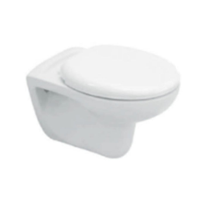 American Standard Wall Mounted White Closet WC Cade Cadet Seat & Cover CCAS3128-3W20410A0