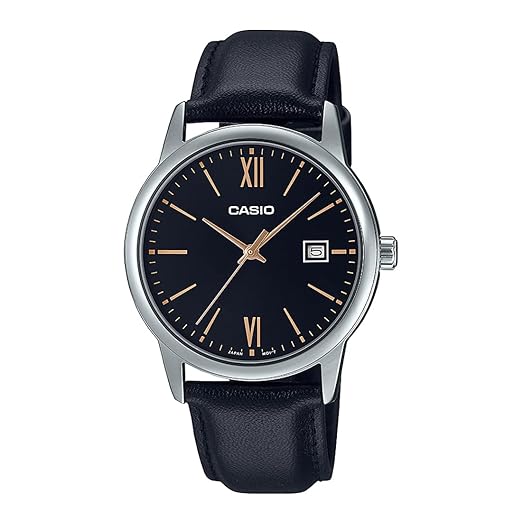 Casio Analog Black Dial Men's Watch A2024 MTP-V002L-1B3UDF