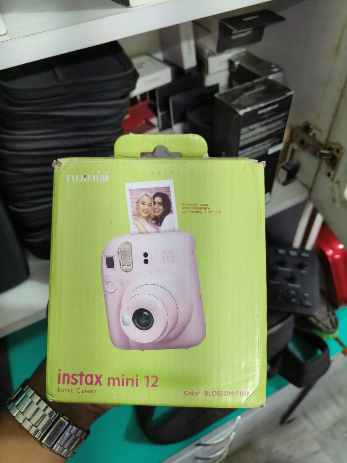 Open Box, Unused Fujifilm Instax Mini 12 Instant Camera Pink