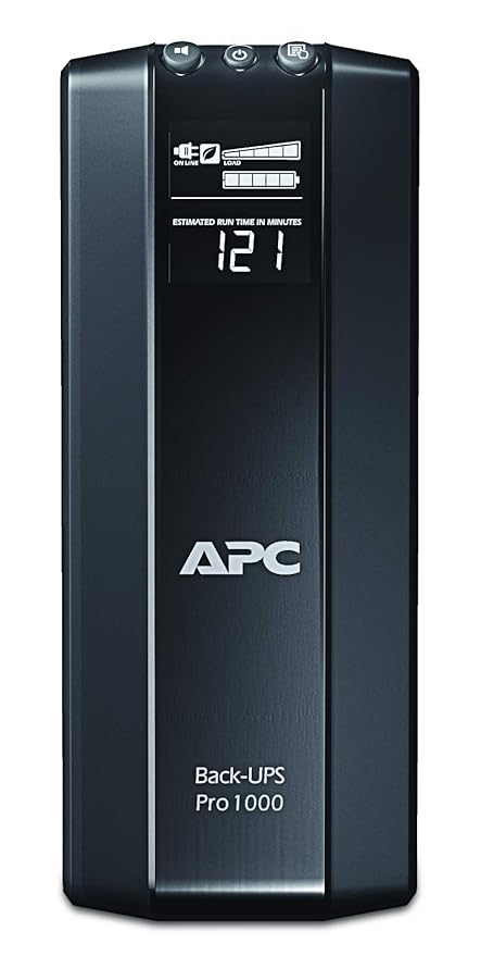 Open Box Unused APC Back-UPS Pro BR1000G-IN, 1000VA / 600W, 230V UPS System, High-Performance Premium Power Backup