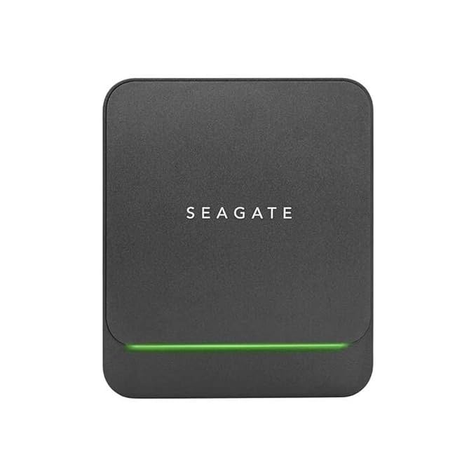 Open Box Unused Seagate Barracuda Fast 1 TB External SSD USB-C USB 3.0 for Windows and Mac, 3 yr Data Recovery Services, Portable Solid State Drive STJM1000400