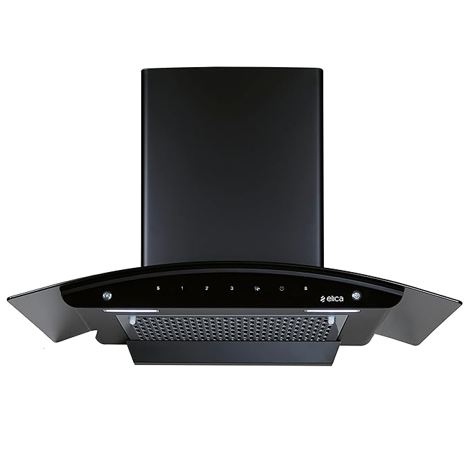 Open Box, Unused Elica 90 cm 1200 m3/hr Filterless Autoclean Kitchen Chimney FL 900 SLIM HAC MS NERO