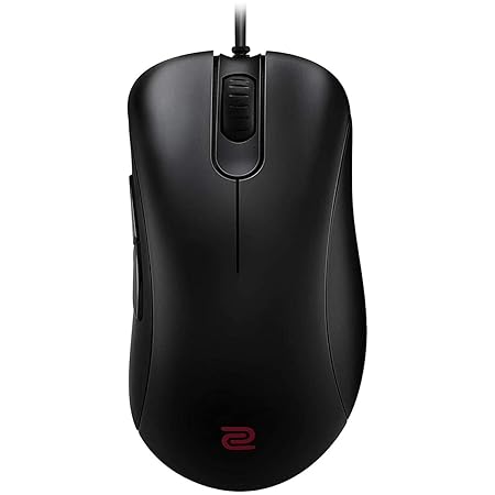 Open Box, Unused BenQ Zowie EC2 Ergonomic Gaming Mouse for Esports Professional Grade Performance Driverless FPS Matte Black Non-Slip Coating Medium Size