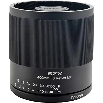 Used Tokina SZX Super 400mm F/8 Reflex MF Lens Fuji X Mount Full Frame DSLR Camera