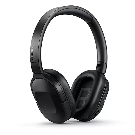 Open Box Unused Philips Audio Tah6506bk/00 Slim & Lightweight Bluetooth Wireless Over Ear Headphones