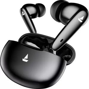 Open Box, Unused Boat Airdopes 161 Pro with 50 HRS Playback, ASAP Charge & Multi Point Connectivity Bluetooth Headset Sleek Black