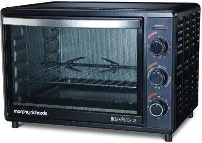 Open Box, Unused Morphy Richards 52 Litre Besta Black 52 Oven Toaster Grill Otg Black