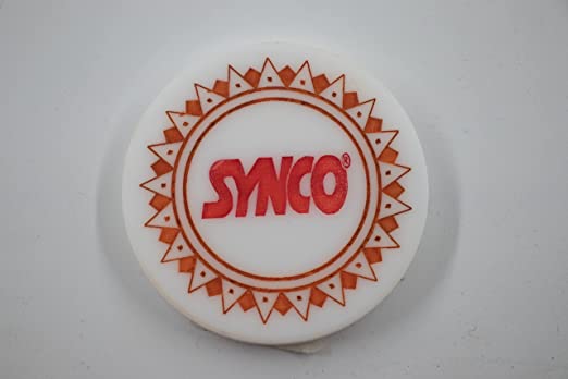 Synco Jumbo Extra Big Size Carrom Striker Assorted Color 62X8 mm Pack of 10