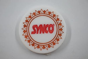 Synco Jumbo Extra Big Size Carrom Striker Assorted Color 62X8 mm Pack of 10