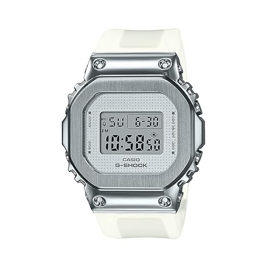 Casio G-Shock for Women Digital White Dial Women's Watch GM-S5600SK-7DR G1104